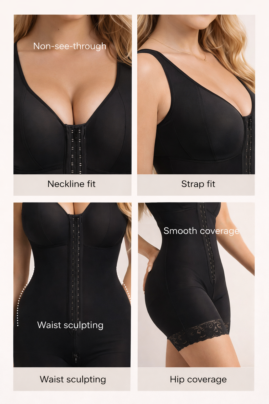 Full Body Shaper Faja – Waist & Tummy Sculpt
