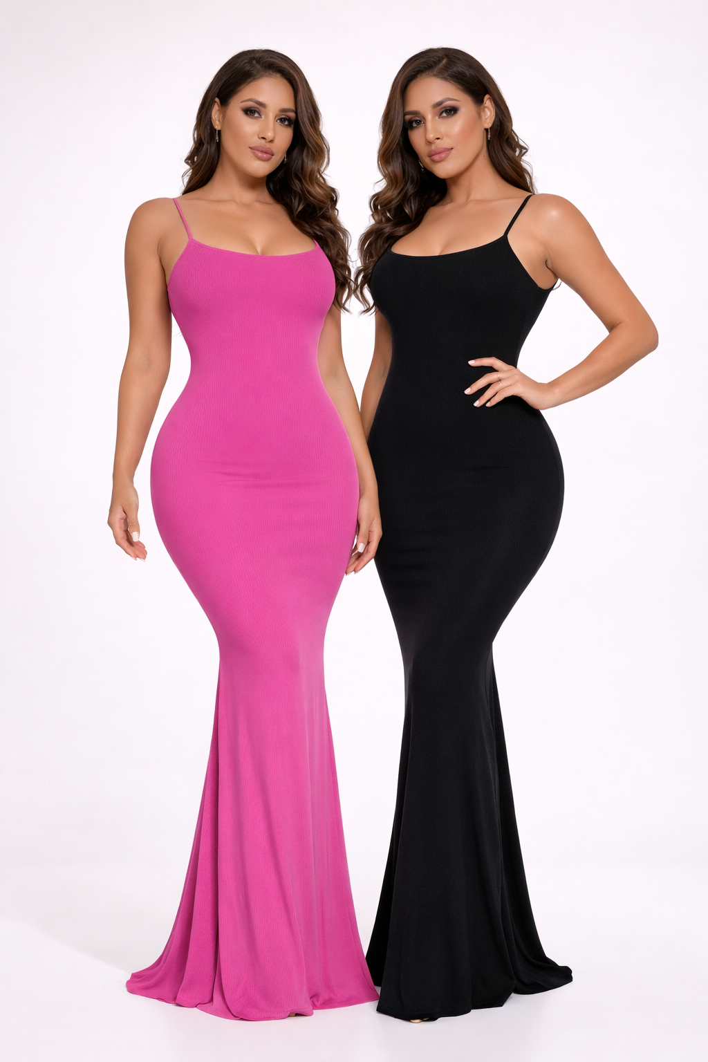 Shapewear Dress with Built-In Shorts